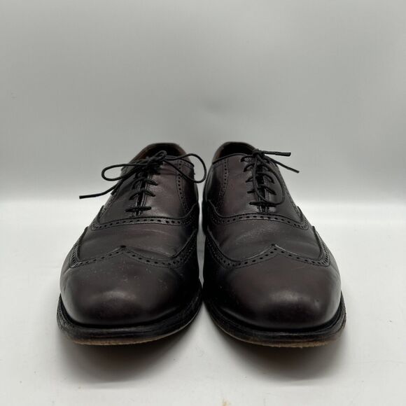 Allen Edmonds Men\'s Brown Leather Chester‎ Winthrop Oxfords Marlow Shoes 11.5 main image 9